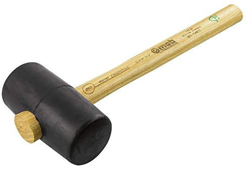 Peddinghaus 367900201 Rubber Mallet, Black/Beige, 90 mm