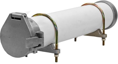 Buyers Products CC400 PVC Conduit Carrier Kit, 4 Inch Diameter, Mounting Hardware Included, Spring-Loaded Latch, Weather-Resistant Door Gasket