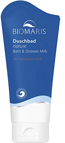 BIOMARIS Duschbad nature mit Sanddorn-Duft