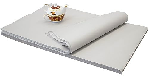 KK Verpackungen® Packseide | 5 kg, 50 x 75 cm Packpapier in Grau | Seidenpapier in 30 g/m² Industriequalität