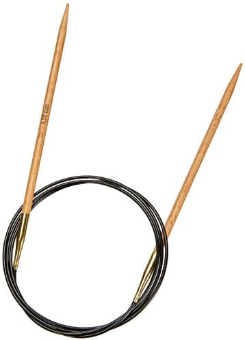 KnitPro Basix Birch Rundstricknadel, 100 cm Länge x 4.00 mm Stärken