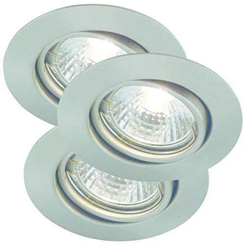 Nordlux Deckenleuchte, Metall, GU10, silber, 0 x 0 x 11 cm