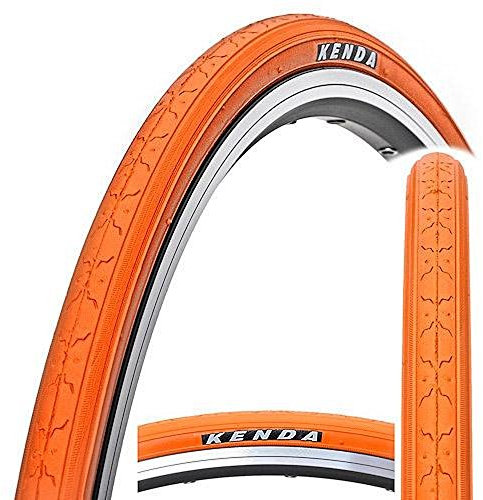 KENDA K152 Fahrradreifen, Fixed Fear, Fixie, Single Speed, Rennrad, Track Bike Reifen (Orange)
