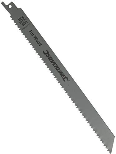 Silverline 196500 Säbelsägeblätter, 5 ZpZ, 5er-Pckg. 240 mm