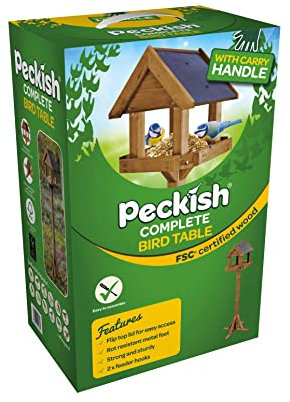 Peckish Complete Bird Table - FSC Wooden