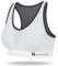Sportastisch Damen Sport BH „Sporty Bra“ Starker Halt zum Joggen ohne Bügel, Racerback Ringerrücken BH mit Polster gepolsterte Cups (weiß/S)