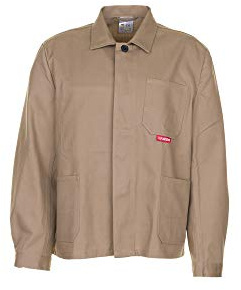 Planam 150 BW 290 Arbeitsjacke - Optimale Sicherheit und Komfort - Farbe: Beige - Größe: 28