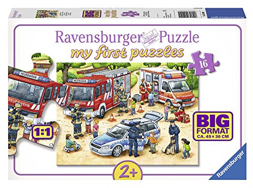 Ravensburger 05409 - My First Puzzles: Spannende Berufe, 16 Teile