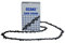 Greenstar, 642, Green Star 642 Ozaki catena semi-piazza, 3/8 di pollice professionale, 1,5 millimetri, 54 maglie di trascinamento