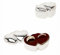 AMORE COLLECTION Sophia Versilbert Ring Box - Doppel-Herz
