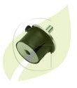 Silent bloc tronçonneuse compatible pour DOLMAR 122, 123, 133, 143