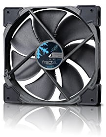 Fractal Design Venturi HP-14 PWM Lüfter - Hochleistungs-Computergehäuse Ventilator, leise & effizient in Schwarz-Grau, 140mm