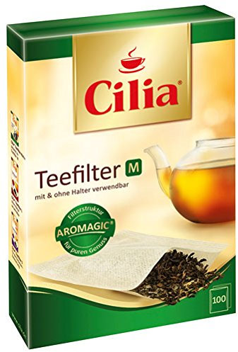 Cilia Teefilter Größe M, ungebleicht - 100St. - 6x