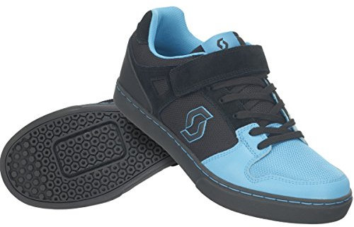 Scott FR 10 Clip MTB Freeride Fahrrad Schuhe schwarz/blau 2017: Größe: 39