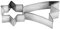 Tescoma Ausstechform, Metall, Silber, 8 x 4 x 1.7 cm