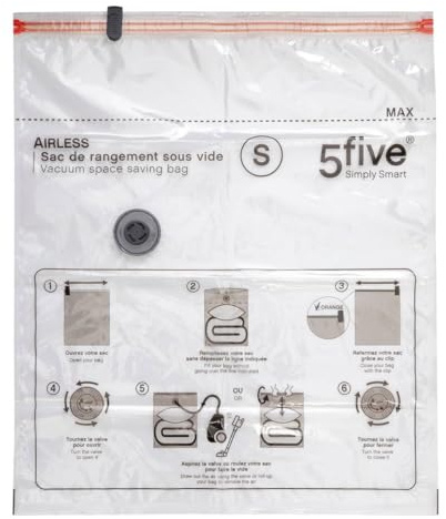 5 five simply smart 5five - 2er-Set air-Flat-kompressorsäcke