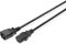Digitus ASSMANN Electronic AK-440201-018-S 1.8m Accoppiatore C13 Accoppiatore C14 Nero cavo di alimentazione