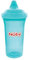 Nuby Auslaufsicherer Becher mit umkehrbarem Ventil, 266 ml, Aqua
