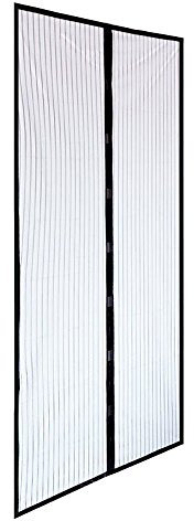 Tenda zanzariera magnetica standard colore Nera 120x230 euronovità EN-23803