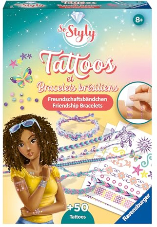 Ravensburger 18320 3 Craft Kit Tattoos & Friends Bands: Cool Summer