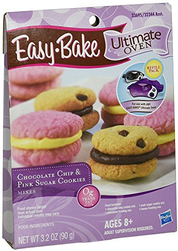 Hasbro Easy-Bake Ultimate - Confezione di Ricarica per Biscotti al Cioccolato e Zucchero Rosa