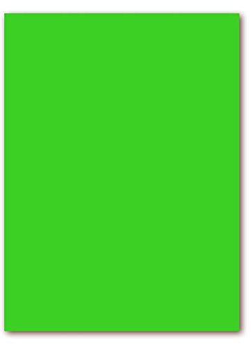 25 Blatt farbiges Briefpapier Lysco Color Paper NEON Grün Format DIN A4 (210 x 297 mm) stark leuchtendes Papier Briefbogen Farbe Grün (LCP-114)