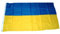 Fahne Flaggen UKRAINE OHNE WAPPEN 150x90cm