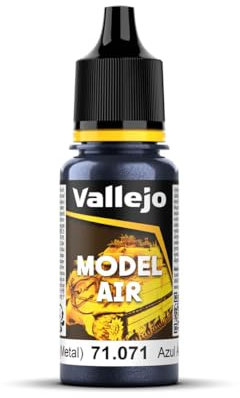 Vallejo Model Air Flacon de peinture acrylique 17 ml Metallic Artic Blue