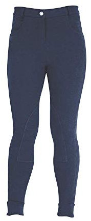 HyPERFORMANCE Kinder Reithose Melton (Bund 66 cm) (Marineblau)