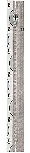 Opti M40-14-00004 Reißverschluss, 00004 Grau, 14cm
