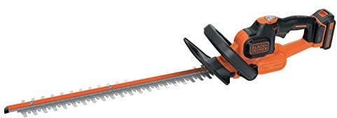 BLACK+DECKER,TAGLIASIEPI POWER COMMAND 18V LITIO 2.0Ah. LUNGHEZZA LAMA 50 CM. PASSO LAMA 18 MM . GTC18502PC-QW