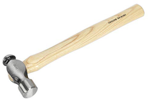 Sealey BPH24 Ball Pein Hammer 1.5lb Hickory Shaft