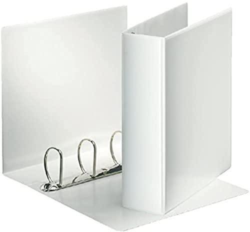 Esselte Panorama Ring Binders 4 x 50 mm White raccoglitore ad anelli A4 Bianco (Panorama A4 4DR/50mm 3 Fick)