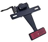 Puig 5733N License Plate Holder model specific design, Black