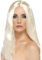 Smiffys Star-Stil Perücke, Blond, 44cm / 17in lang, glatt