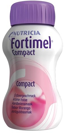 Fortimel Compact 2. 4 Erdbeergeschmack, 4X125 ml