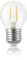 Hellum LED Birne E27, LED Glühbirne E27 mit 2,5W als Ersatz für Glühbirne 25W, Mini Globe 250 Lumen 2700 Kelvin, E27 LED Vintage warmweiß, LED Glühlampe E27 in klar für LED Beleuchtung, 1 Stück 209105