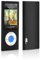 DLO Silikontasche/Schutzhülle für Apple iPod Nano 5G inkl. Display- Schutzfolie, schwarz