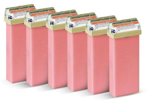 Beauty Image Pink Creme Warm Wax Roll On - Pack of 6