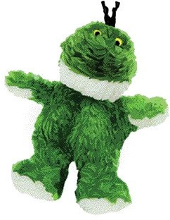 KONG Dr. Noy's Frog Plush Dog Toy [Set of 4]