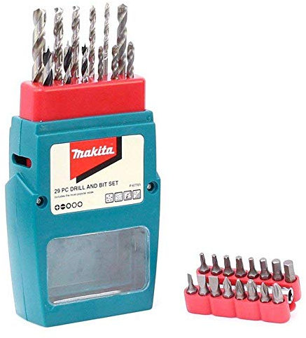 Makita P-67701 Drill and Driver Set - Blue (29-Piece)
