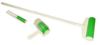 JOCCA - Rodillo Quitapelusas Extensible, 3 Unidades/ Rodillos Lavables/ Extensible 53-91 cm/ Quita Pelos/ Fa´cil de Guarda y Cambiar