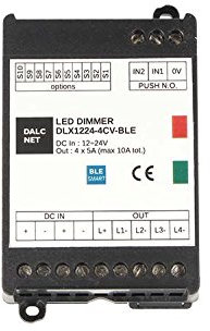 Dalcnet DLX1224-4CV-BLE Led Dimmer Bluetooth CCT RGB RGBW 12V 24V