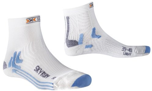 X-Socks Damen Socken Sky Run Lady, White/Sky Blue, 1, X 20372