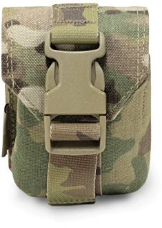 Warrior Single Frag Pouch Multicam