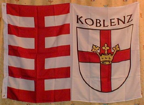 Flagge Fahne ca. 90x150 cm : Koblenz
