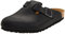 Birkenstock Boston Unisex, für Erwachsene, Piel Engrasada Negra, 38 EU
