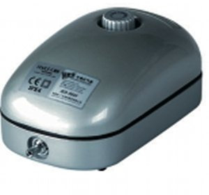 Hailea / Charles Austin Adjustable Air Pump ACO9601 - 192 l/hr (1 x 4mm outlet)