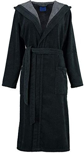 Joop! Damen Kapuze-Bademantel Classic | 1617 Schwarz - 44/46