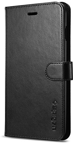 Spigen Wallet S iPhone 7 Plus Case with Foldable Cover and Kickstand Feature for iPhone 7 Plus 2016 - Black